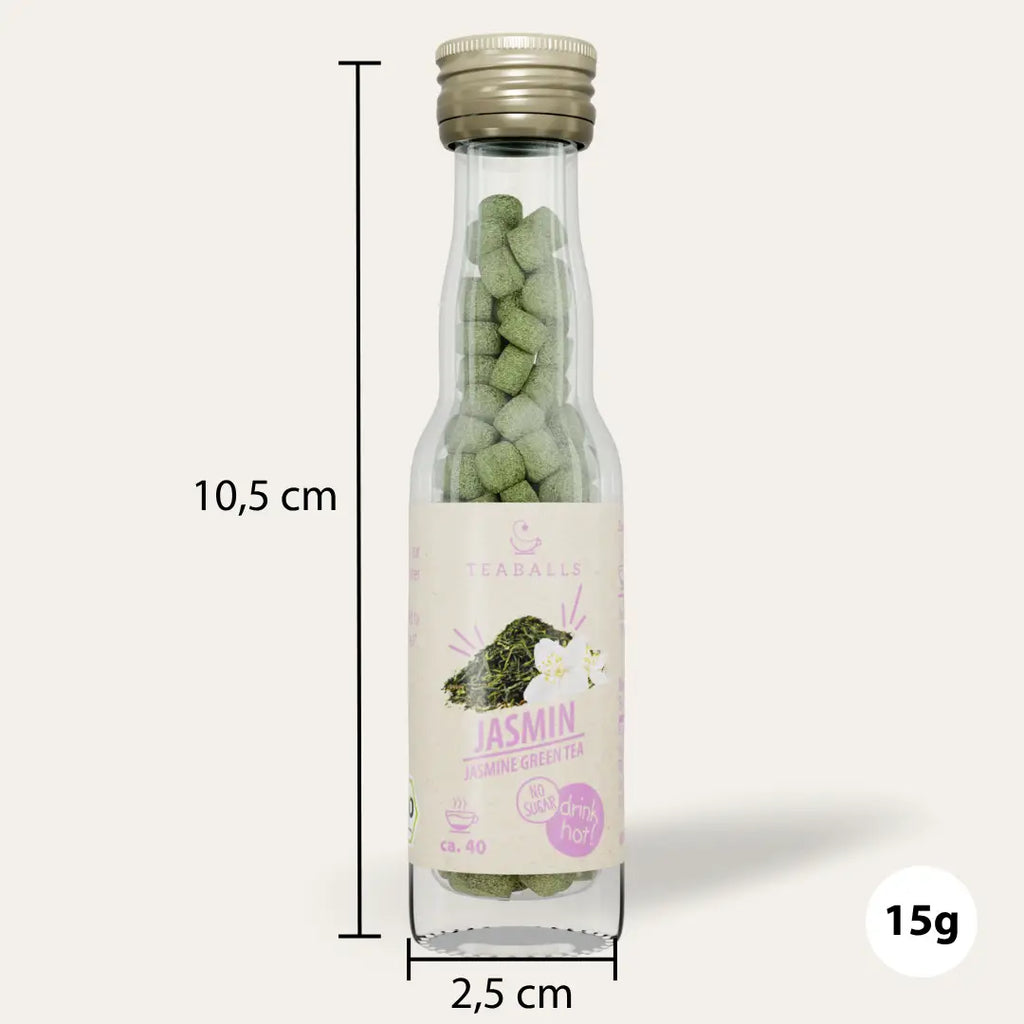TEABALLS BIO  - JASMIN GRÜNER TEE