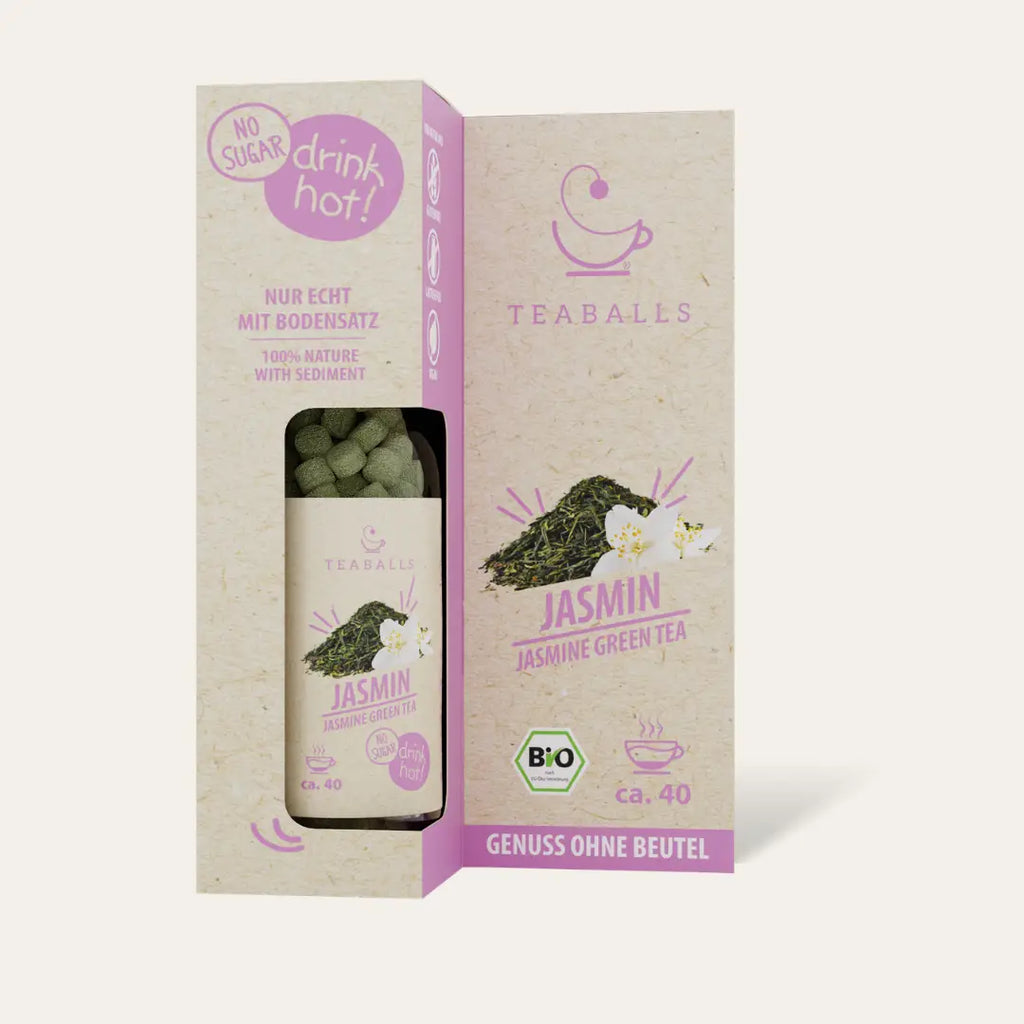 TEABALLS BIO  - JASMIN GRÜNER TEE