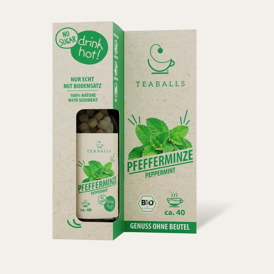 TEABALLS BIO - PFEFFERMINZE