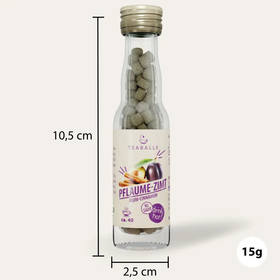 TEABALLS BIO – PFLAUME ZIMT