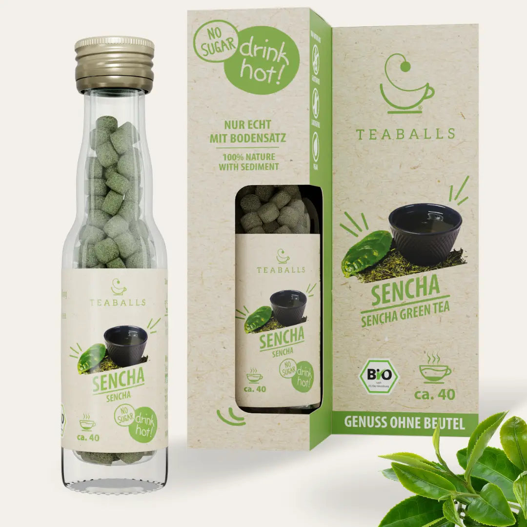 TEABALLS BIO – SENCHA GRÜNER TEE