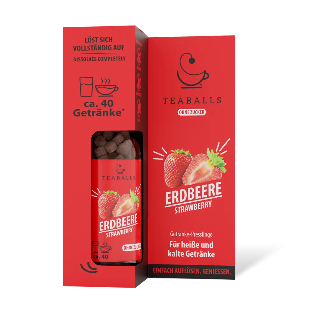 TEABALLS - ERDBEERE