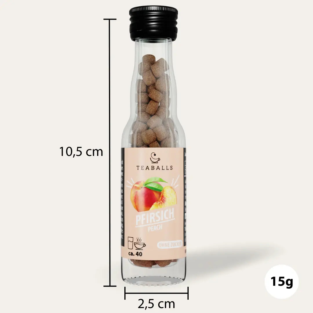 TEABALLS - PFIRSICH