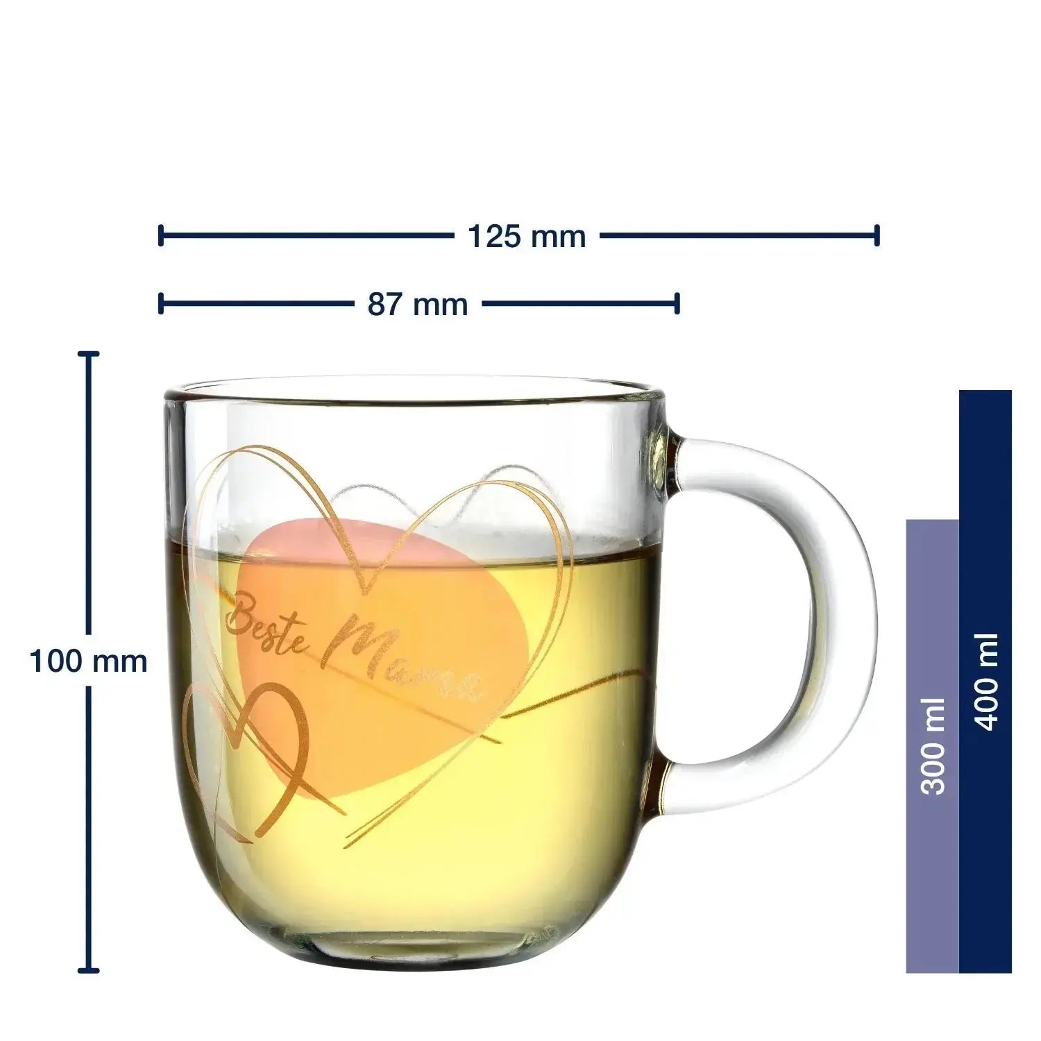 LEONARDO Glastasse - Beste Mama - TEABALLS GmbH
