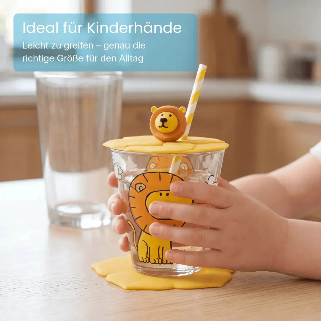 LEONARDO Glastasse - Löwe - TEABALLS GmbH
