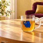 Elefant – Glastasse