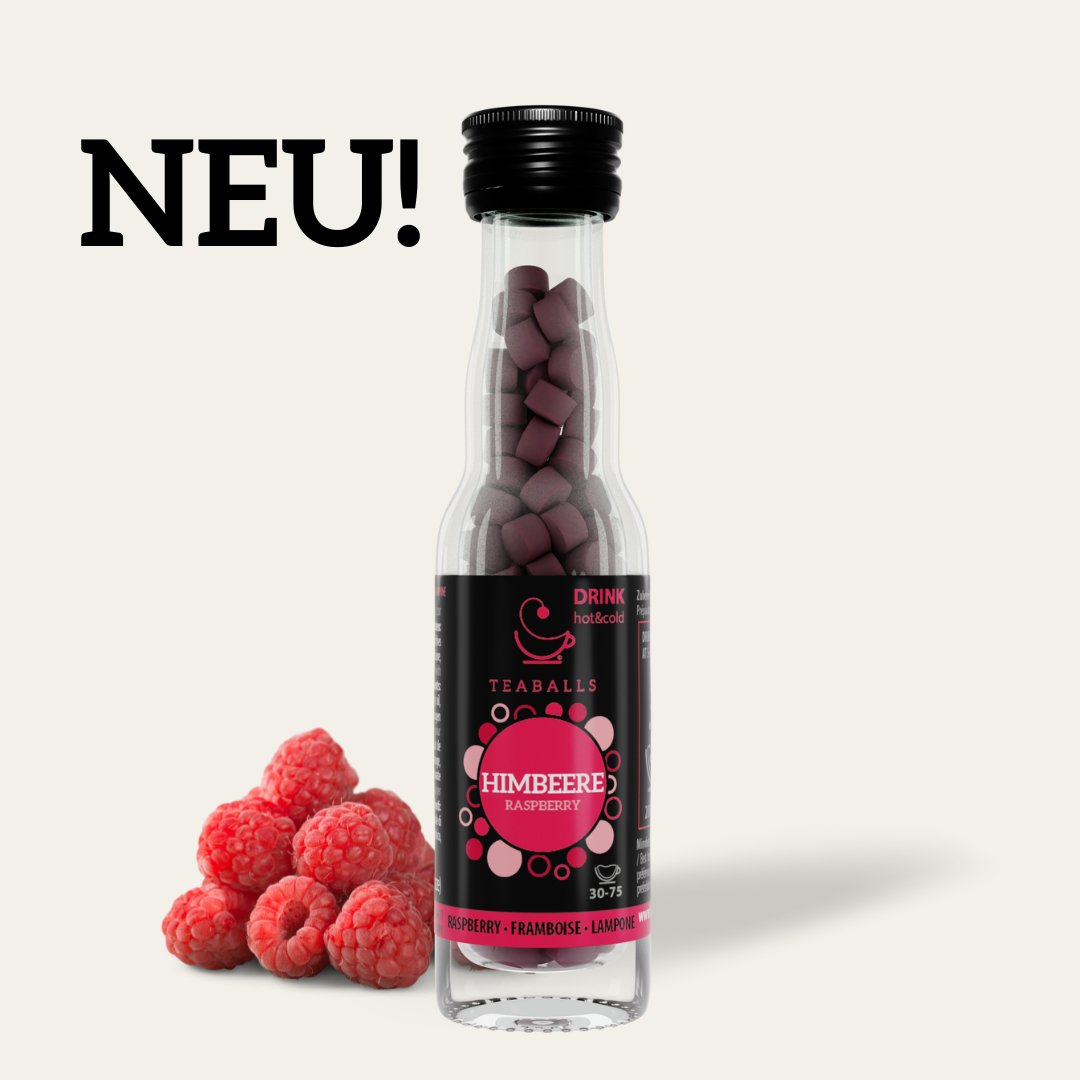 NEU! 3er Set Beeren Mix I Himbeere, Wild Berry, Erdbeere - Teaballs