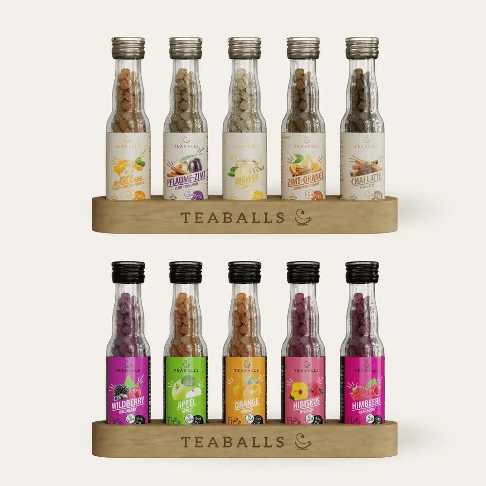 (NEU) TEABALLS – 10er Set FRÜHLINGS MIX