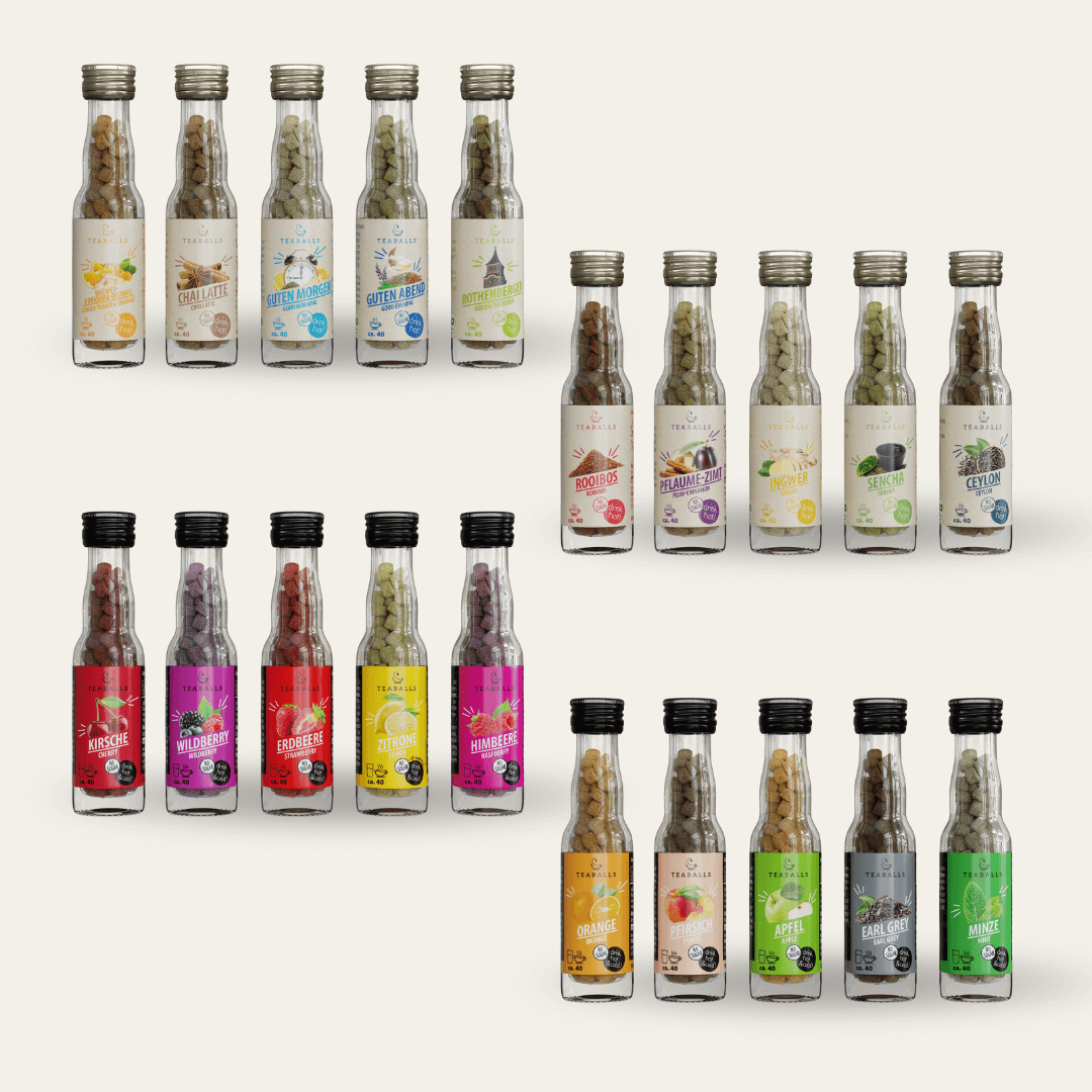 (NEU) TEABALLS – 20er Set – MEGA - MIX - TEABALLS GmbH