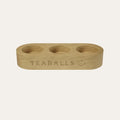 TEABALLS - 3er Holzaufsteller - TEABALLS GmbH