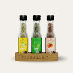 TEABALLS - 3er Set EISTEE MIX - ZITRONE, MINZE, PFIRSICH - TEABALLS GmbH