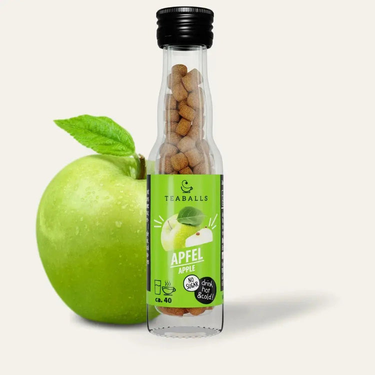 TEABALLS - 5er Set BIG CITRUS - ORANGE, PFIRSICH, APFEL, ZITRONE, MINZE - TEABALLS GmbH