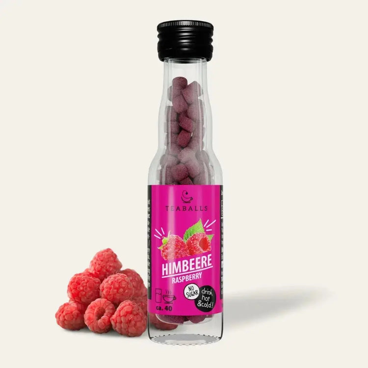 TEABALLS - 5er Set RAINBOW - HIMBEERE, ORANGE, ZITRONE, MINZE, WILDBERRY - TEABALLS GmbH