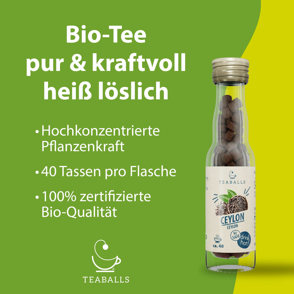 TEABALLS BIO – CEYLON - TEABALLS GmbH