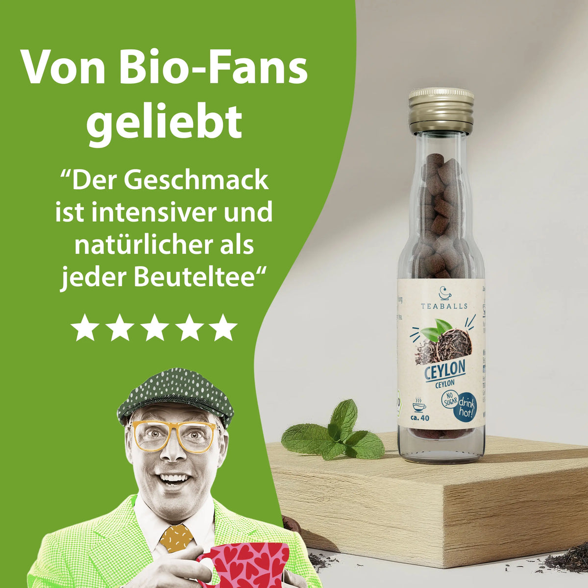TEABALLS BIO – CEYLON - TEABALLS GmbH