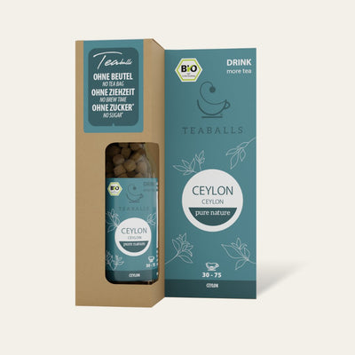 TEABALLS BIO – Ceylon Schwarzer Tee I pure nature - Teaballs