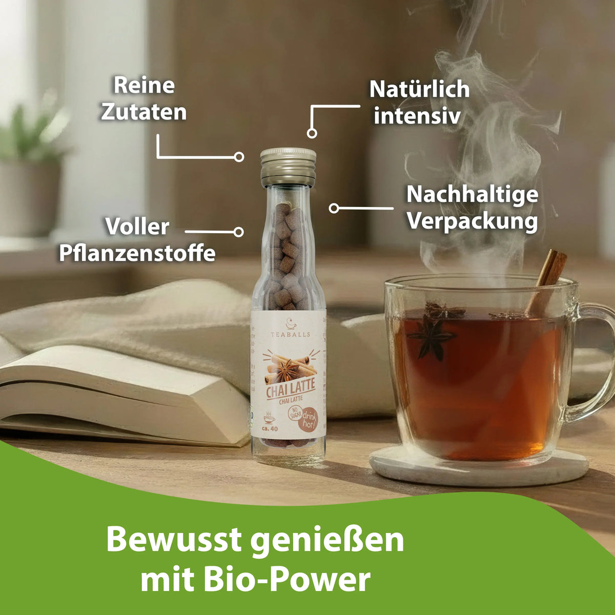 TEABALLS BIO – CHAI LATTE - TEABALLS GmbH