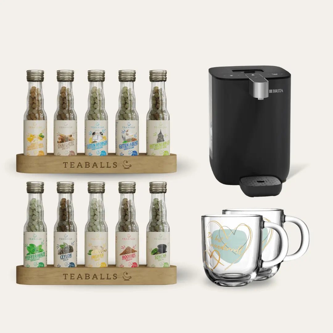 TEABALLS BIO Edition Cube At - Home Geschenkset - TEABALLS GmbH