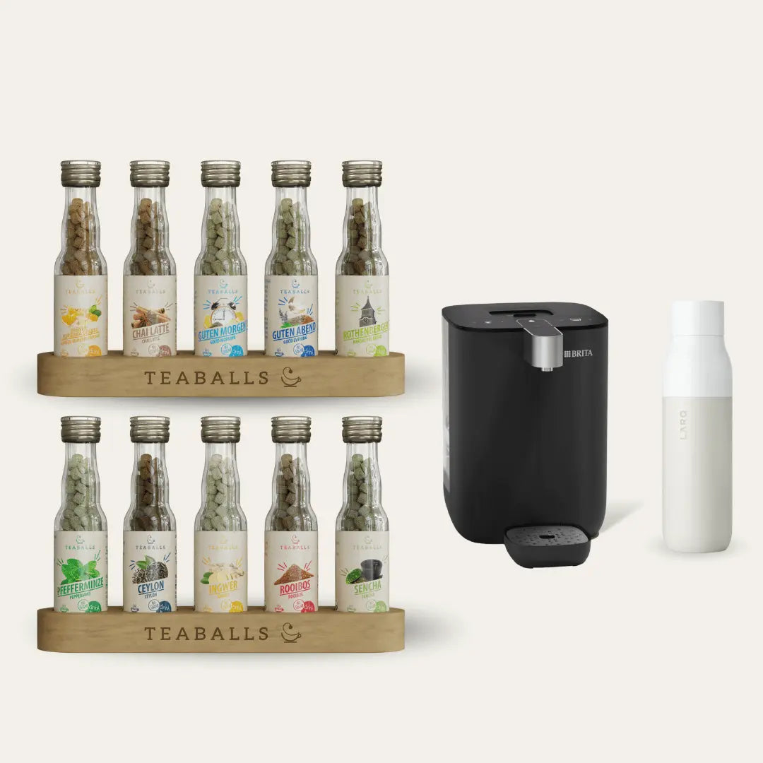 TEABALLS BIO Edition Cube To - Go Geschenkset - TEABALLS GmbH