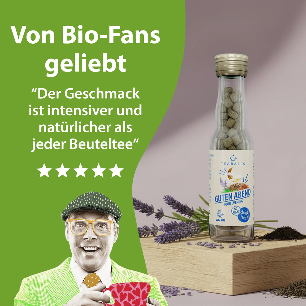 TEABALLS BIO – GUTEN ABEND TEE - TEABALLS GmbH
