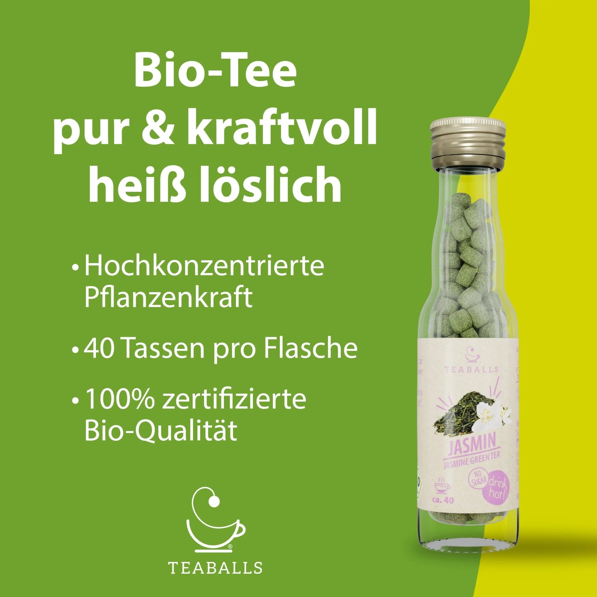 TEABALLS BIO - JASMIN GRÜNER TEE - TEABALLS GmbH