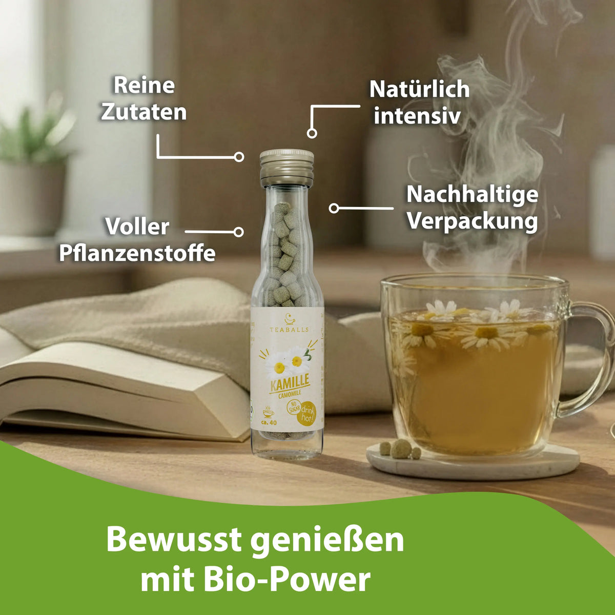 TEABALLS BIO – KAMILLE - TEABALLS GmbH