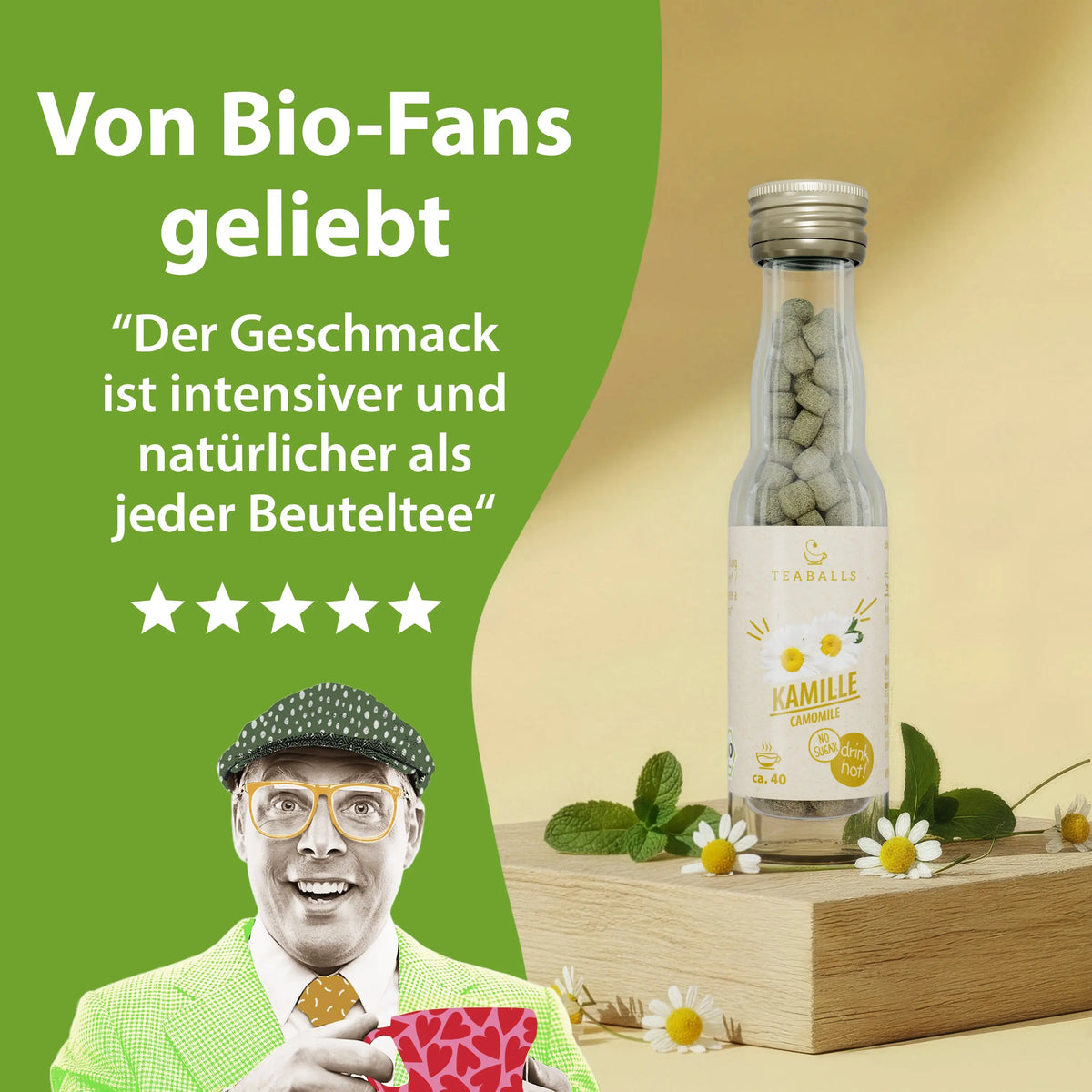 TEABALLS BIO – KAMILLE - TEABALLS GmbH
