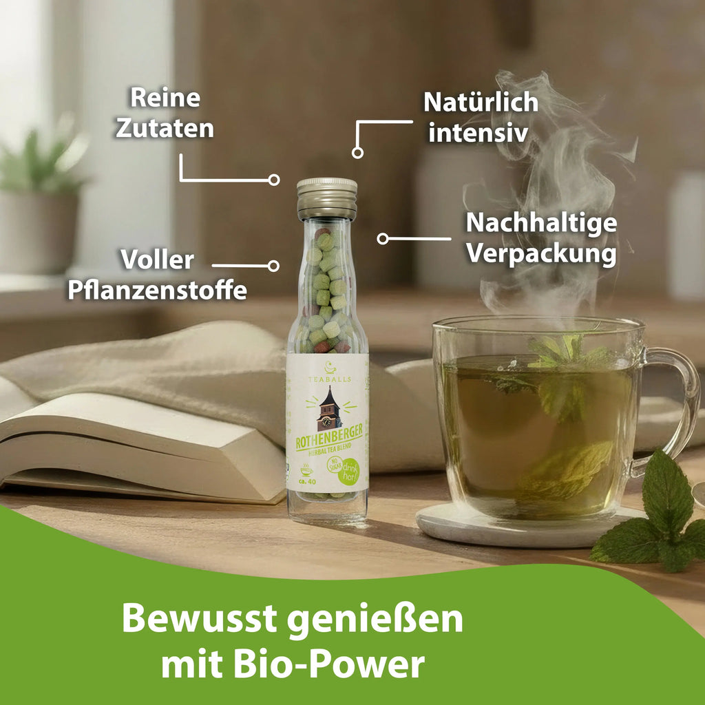 TEABALLS BIO – ROTHENBERGER KRÄUTERMIX - TEABALLS GmbH