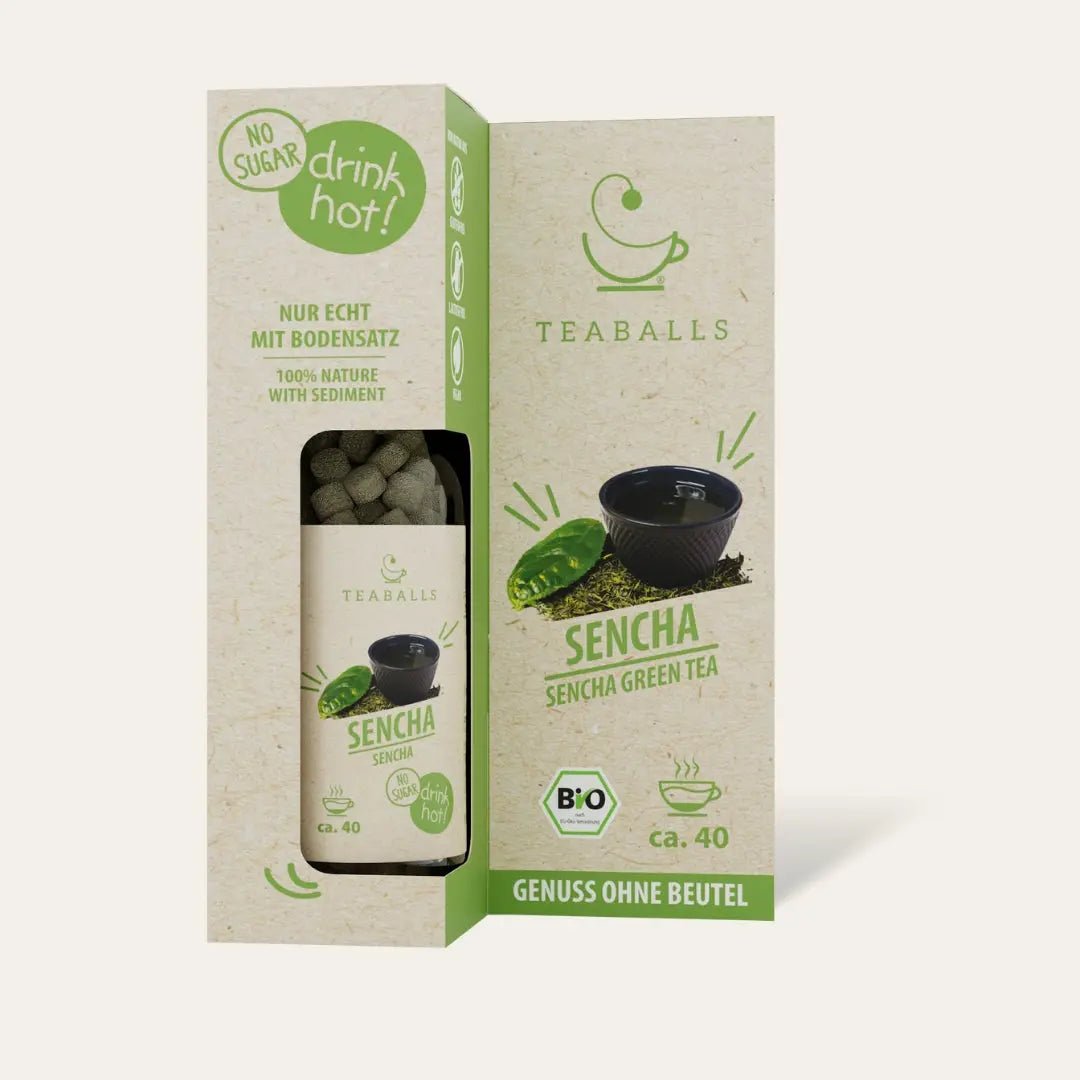 TEABALLS BIO – SENCHA GRÜNER TEE - TEABALLS GmbH