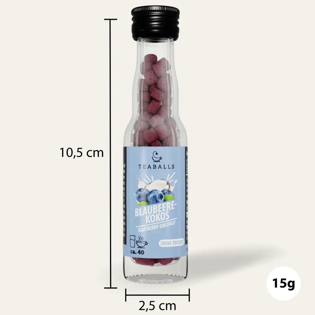 TEABALLS - BLAUBEERE-KOKOS - TEABALLS GmbH