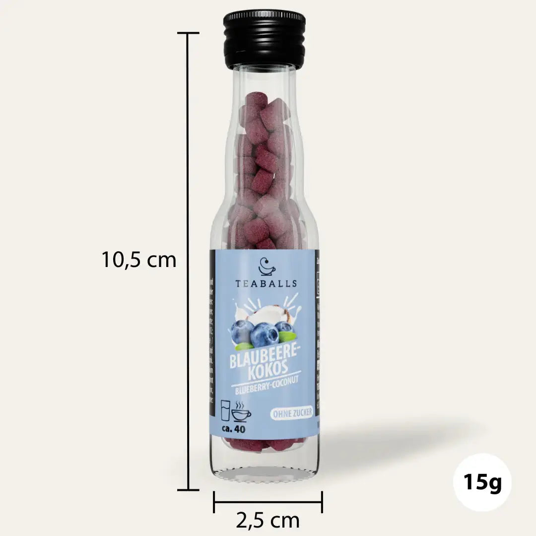 TEABALLS - BLAUBEERE-KOKOS - TEABALLS GmbH