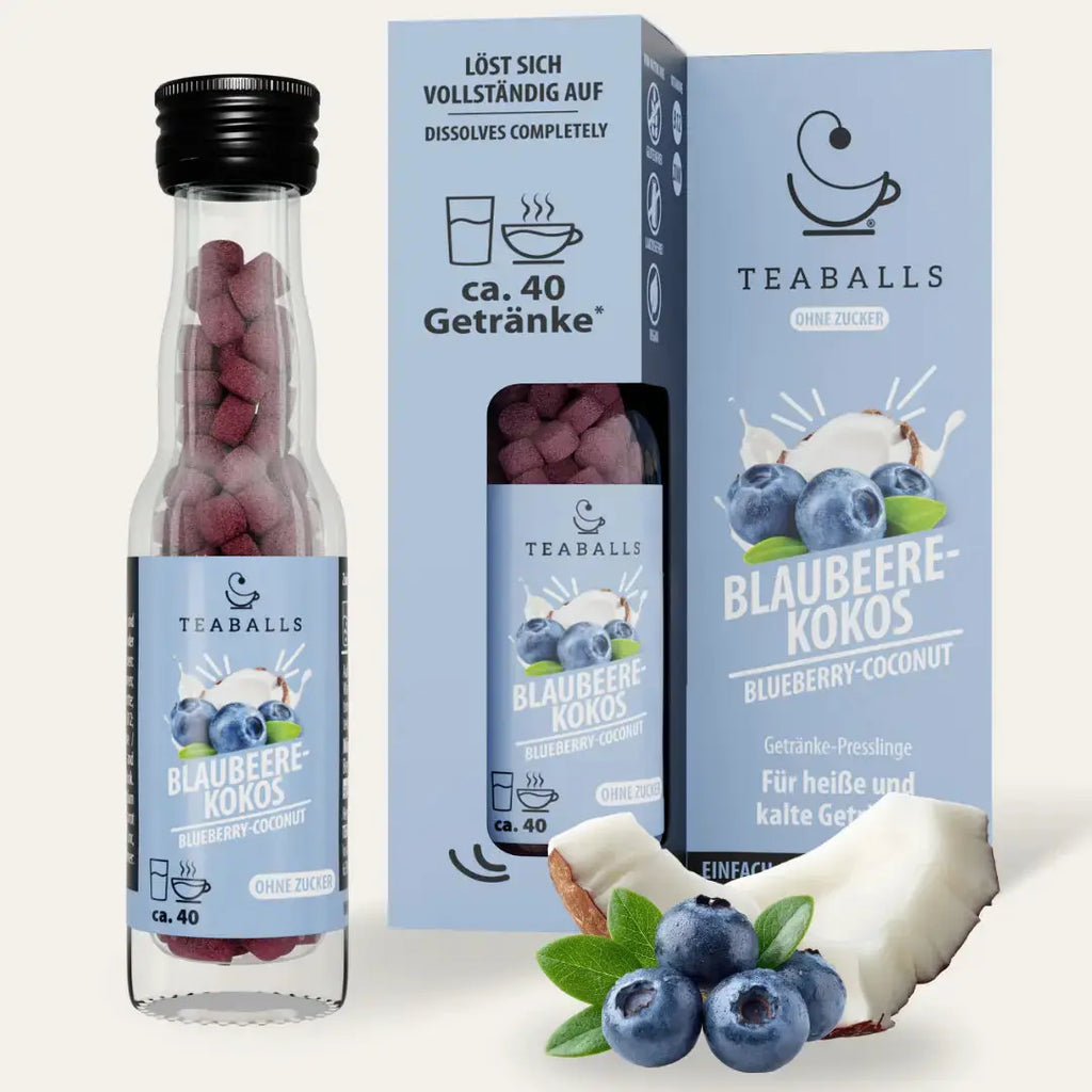 TEABALLS - BLAUBEERE-KOKOS - TEABALLS GmbH