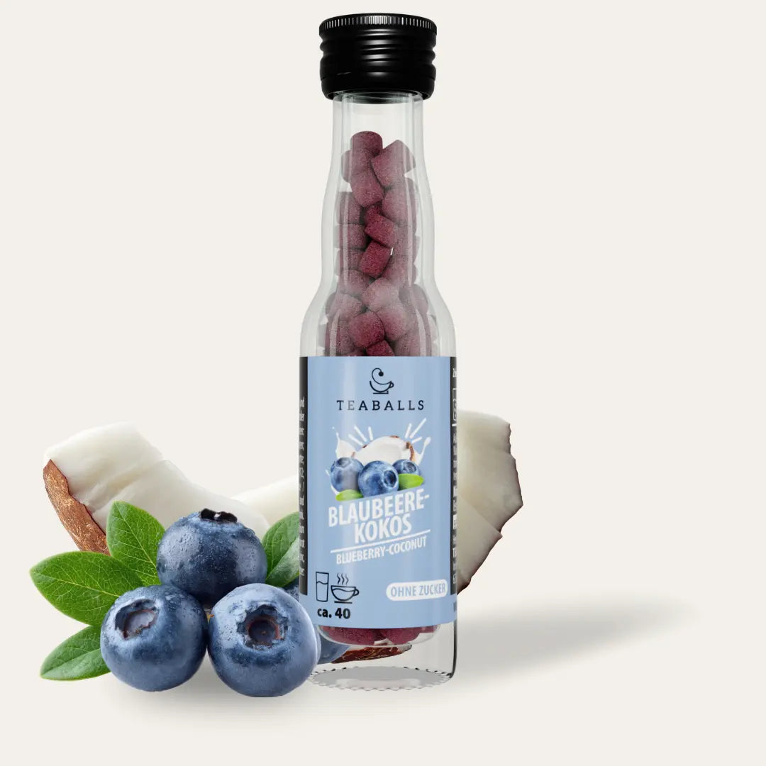TEABALLS - BLAUBEERE-KOKOS - TEABALLS GmbH