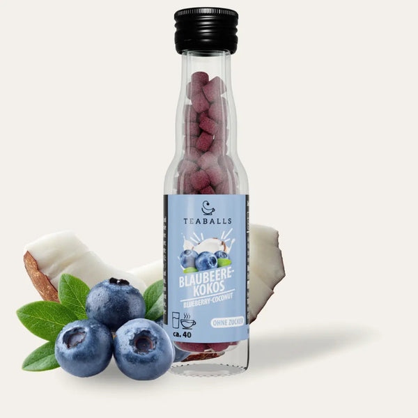 TEABALLS - BLAUBEERE-KOKOS - TEABALLS GmbH