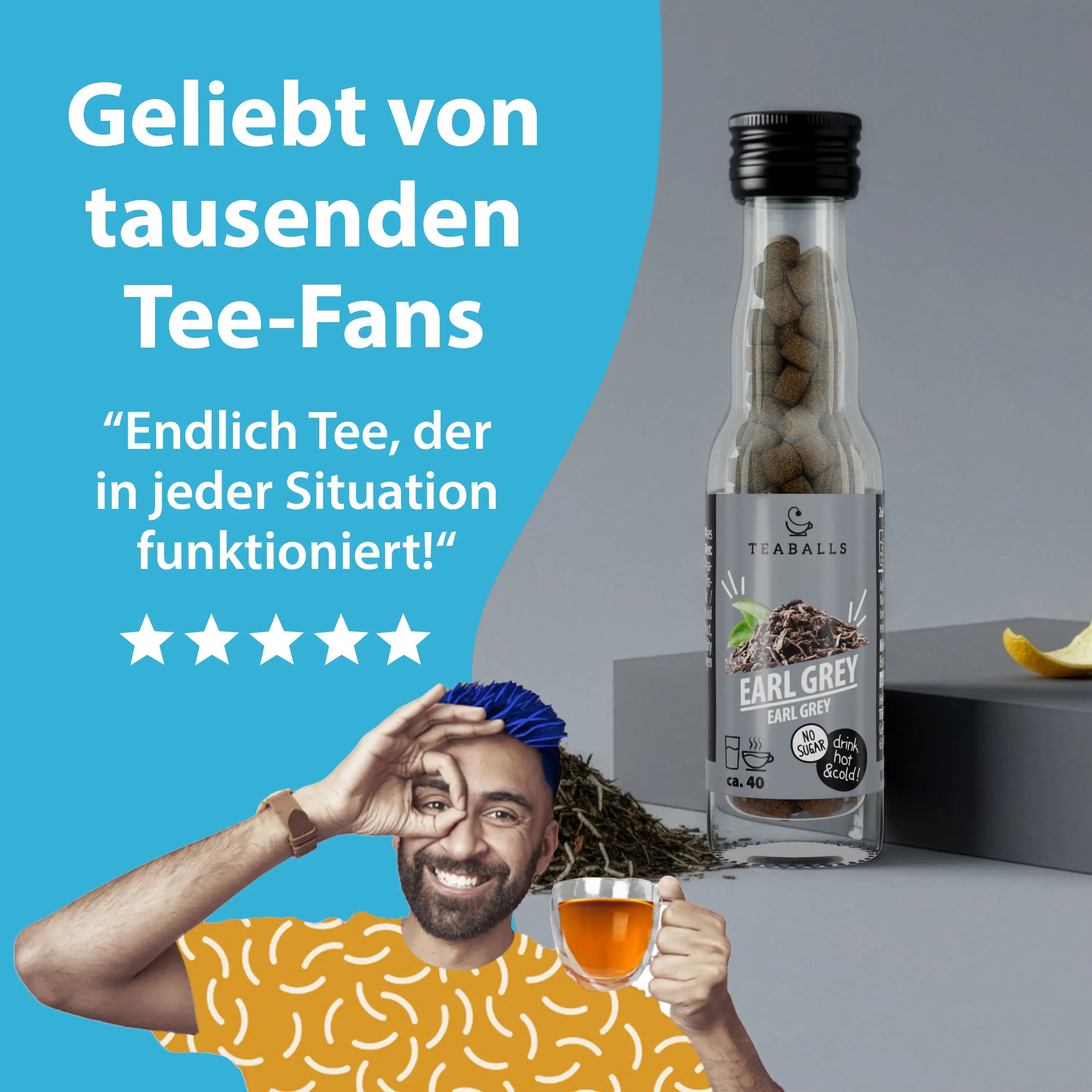 TEABALLS - EARL GREY - TEABALLS GmbH