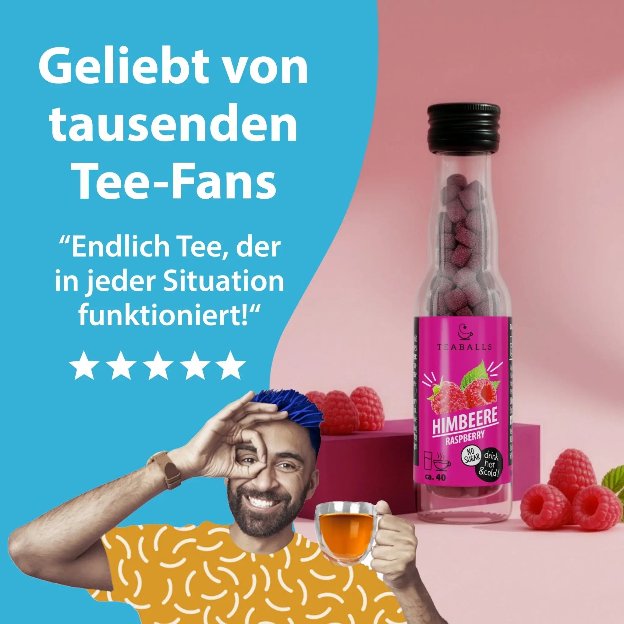 TEABALLS - HIMBEERE - TEABALLS GmbH