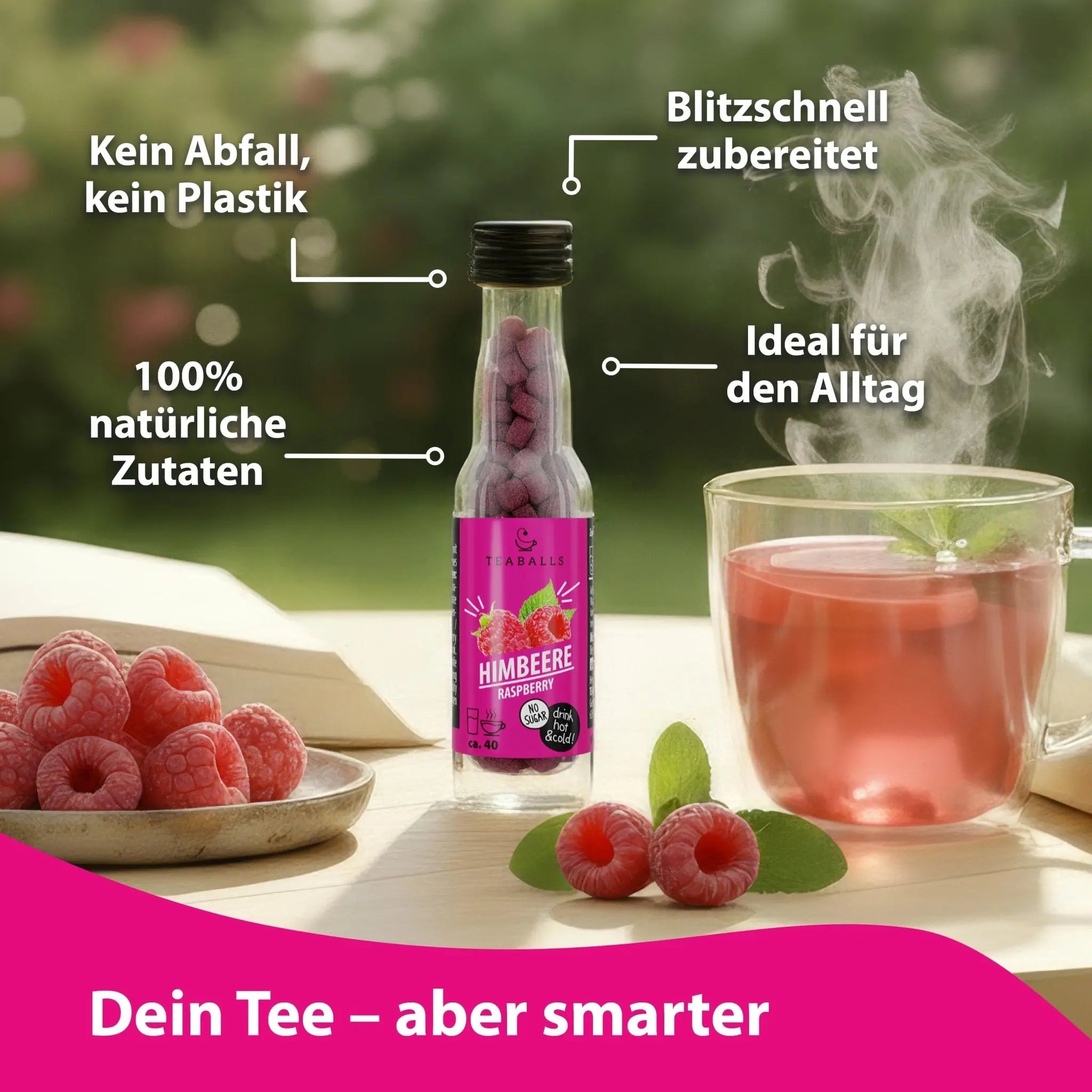 TEABALLS - HIMBEERE - TEABALLS GmbH
