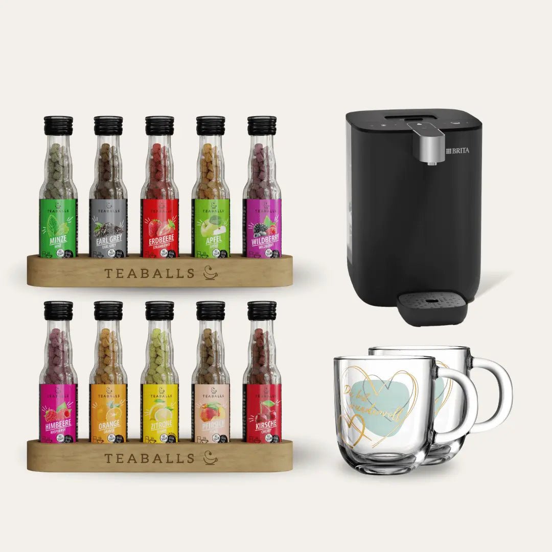 TEABALLS Hydration Edition Cube At - Home Geschenkset - TEABALLS GmbH