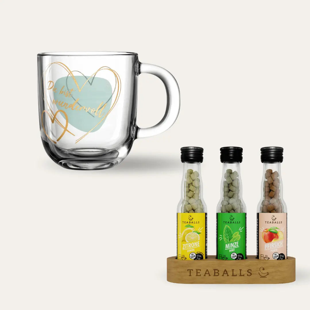 TEABALLS Hydration Moments At - Home Geschenkset - TEABALLS GmbH