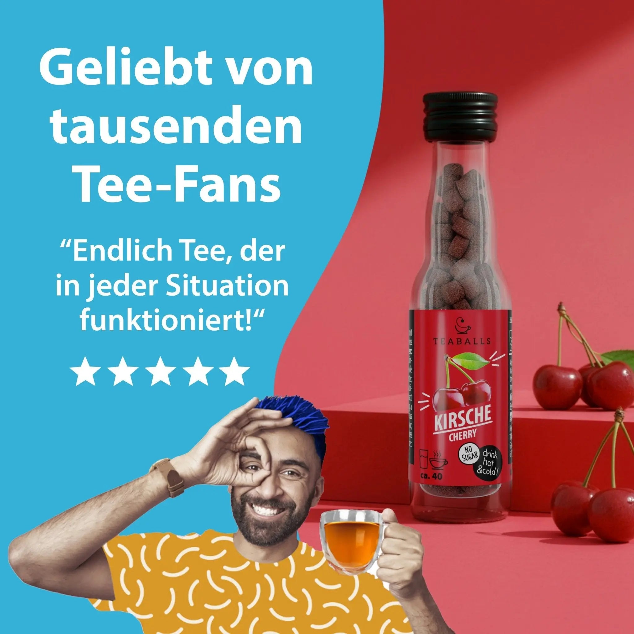 TEABALLS - KIRSCHE - TEABALLS GmbH