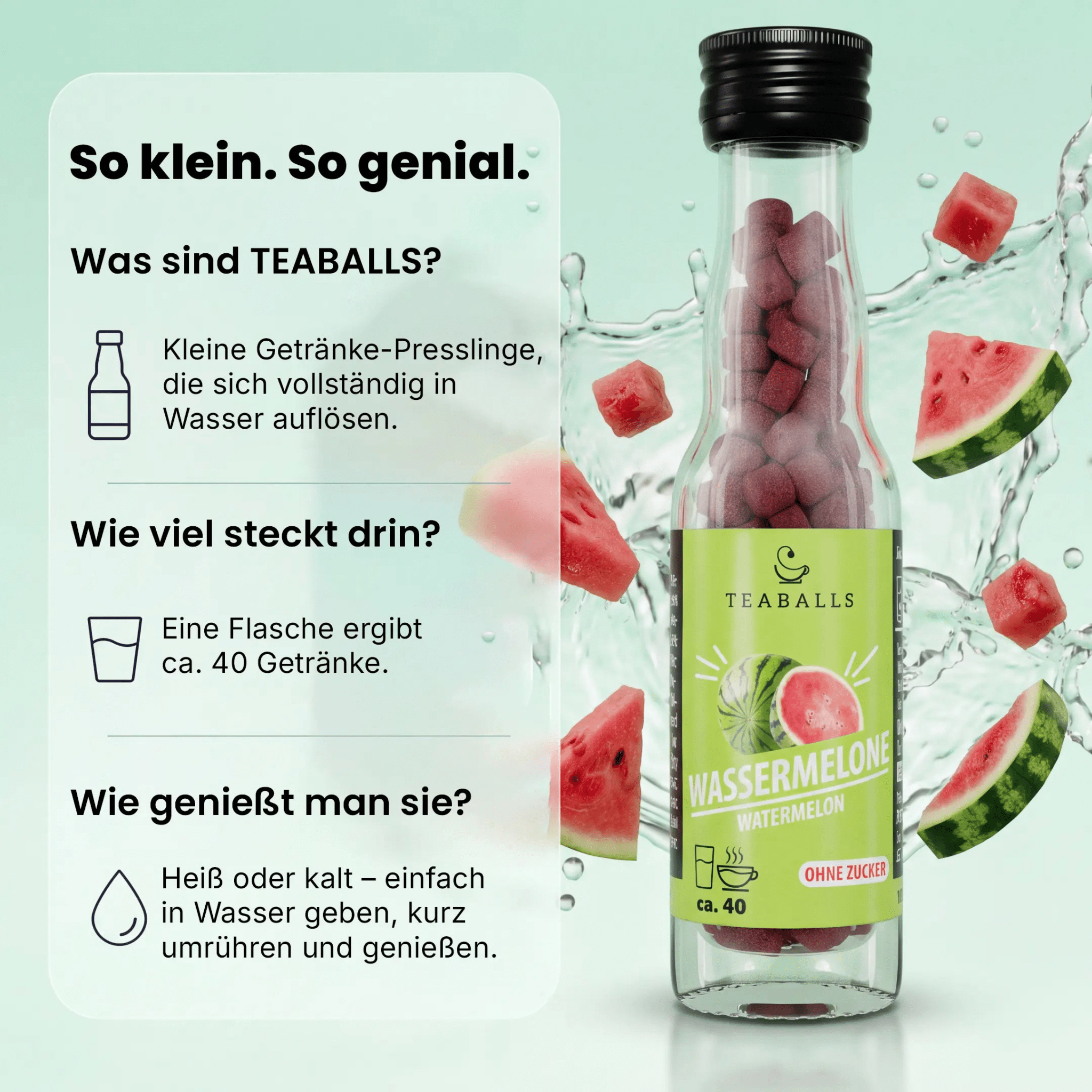 TEABALLS - Wassermelone - TEABALLS GmbH