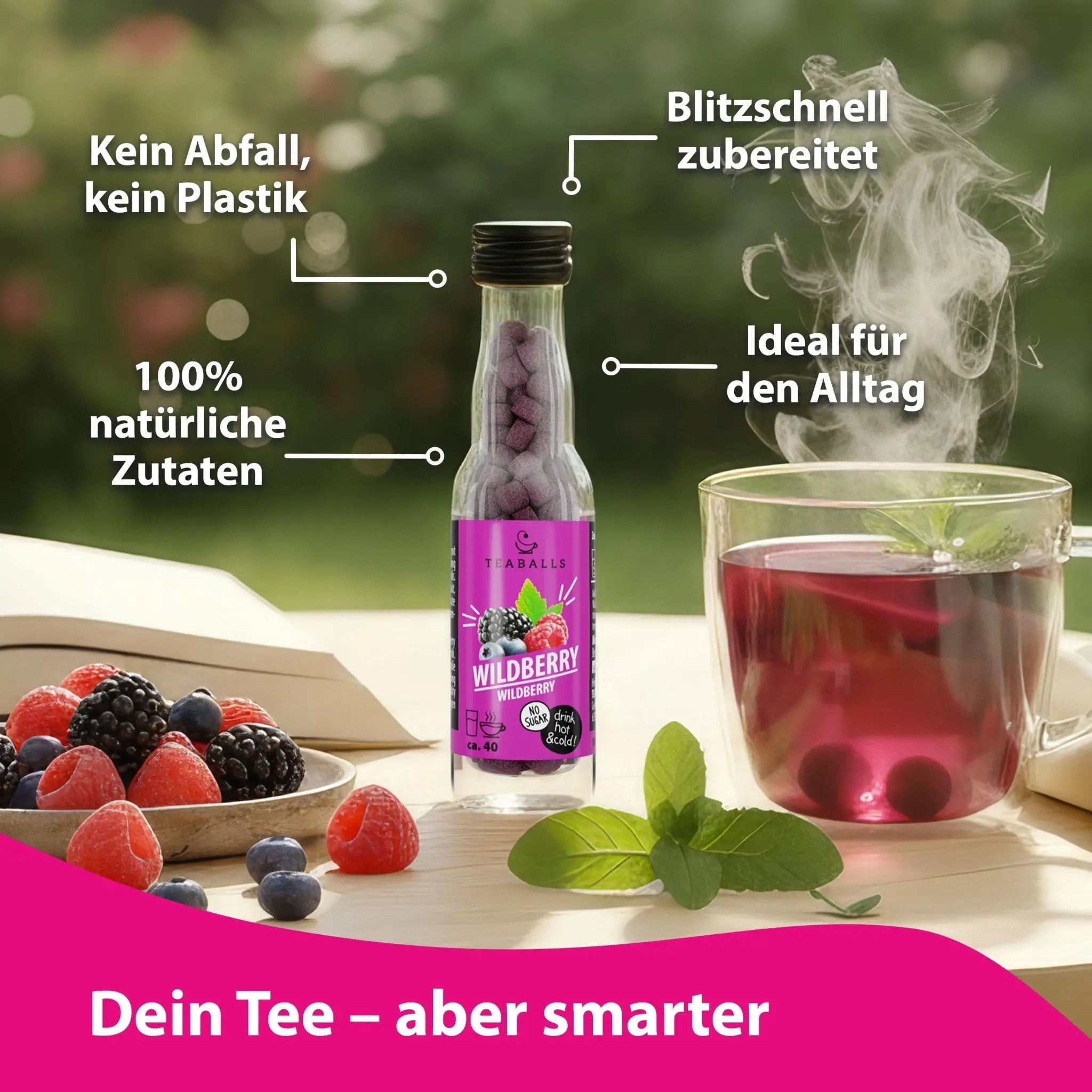TEABALLS - WILDBERRY - TEABALLS GmbH