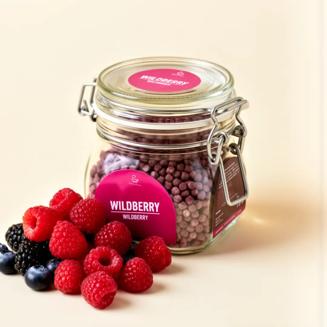 TEABALLS WILDBERRY – 1300 Tassen Vorratsglas - TEABALLS GmbH