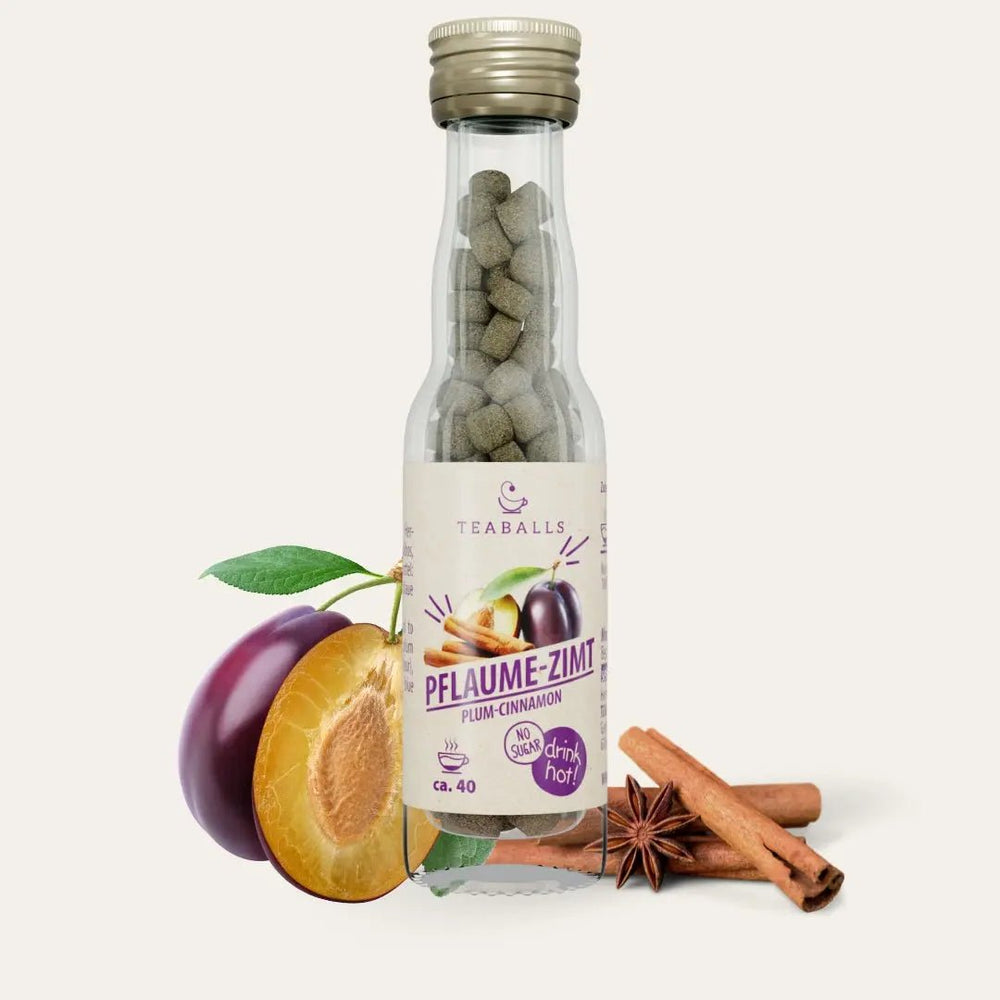 TEABALLS BIO – PFLAUME ZIMT