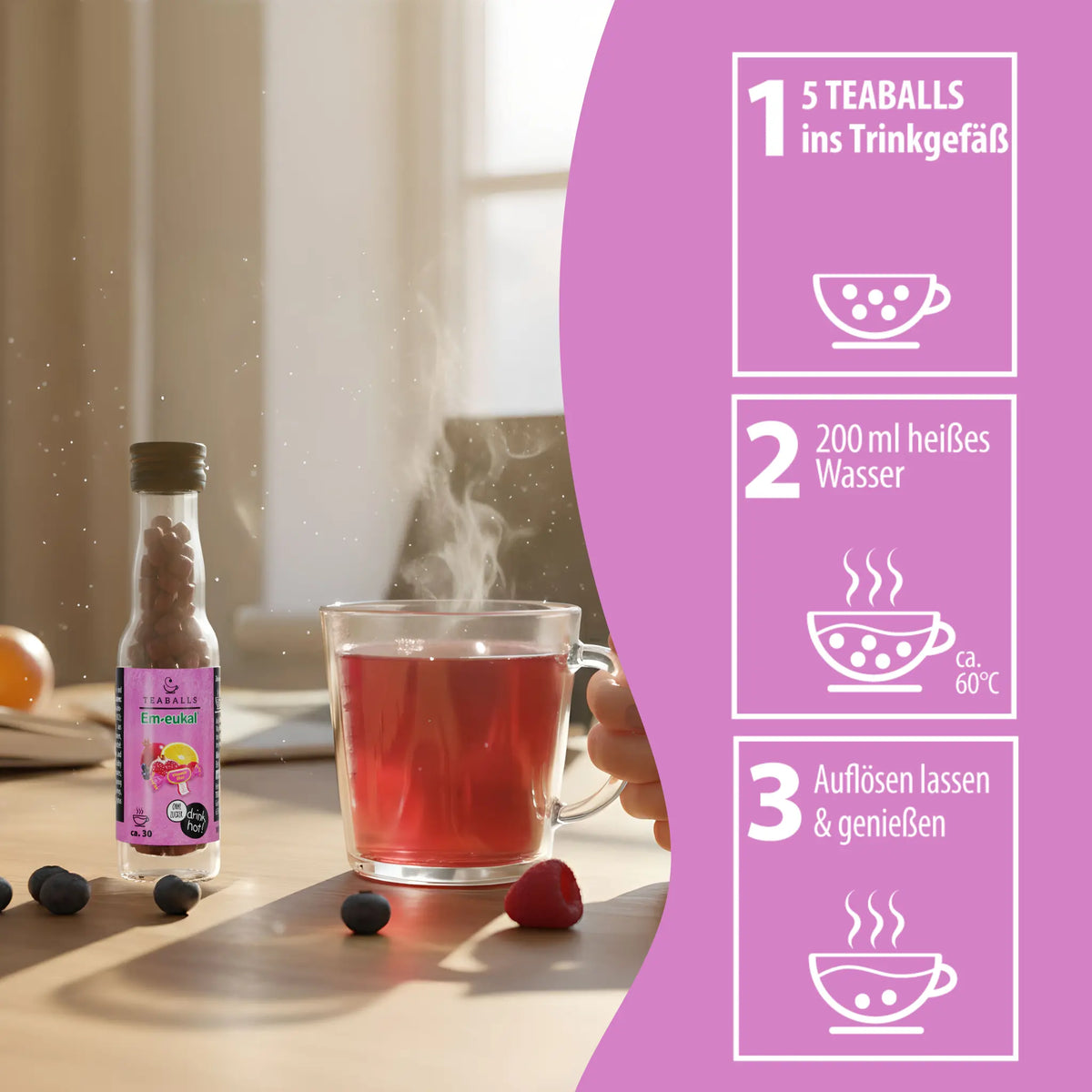 TEABALLS x Em-eukal Vitamin Shot TEABALLS GmbH