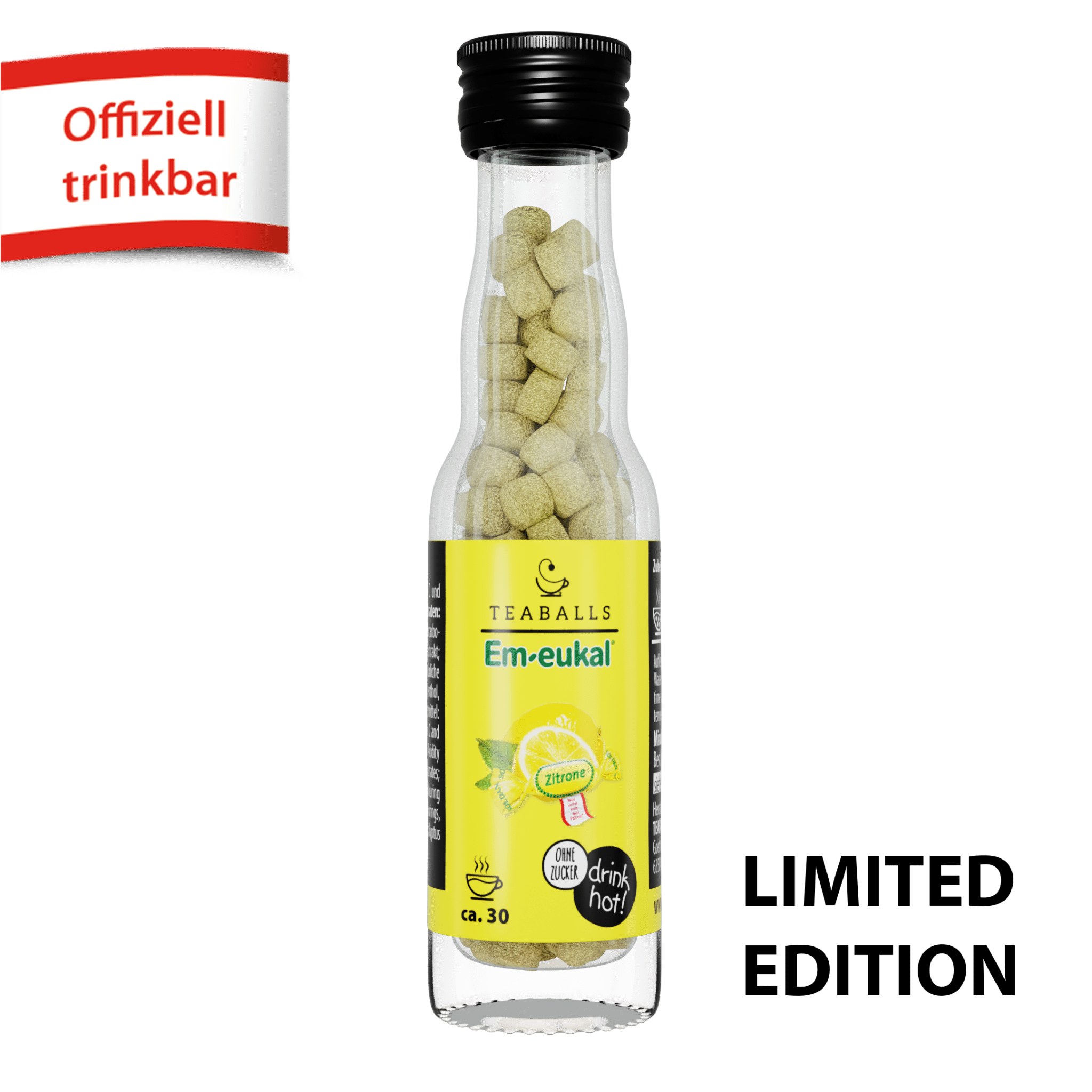 TEABALLS x Em - eukal Zitrone - TEABALLS GmbH
