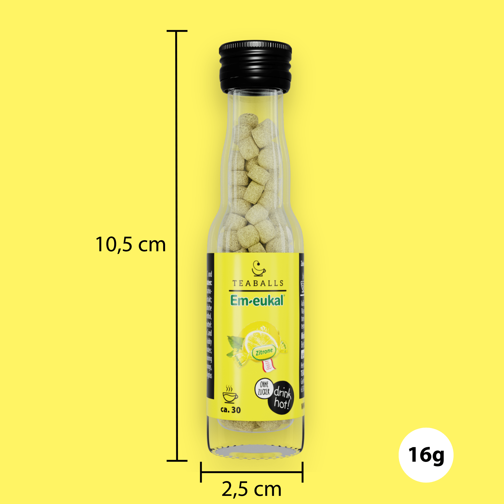 TEABALLS x Em - eukal Zitrone - TEABALLS GmbH