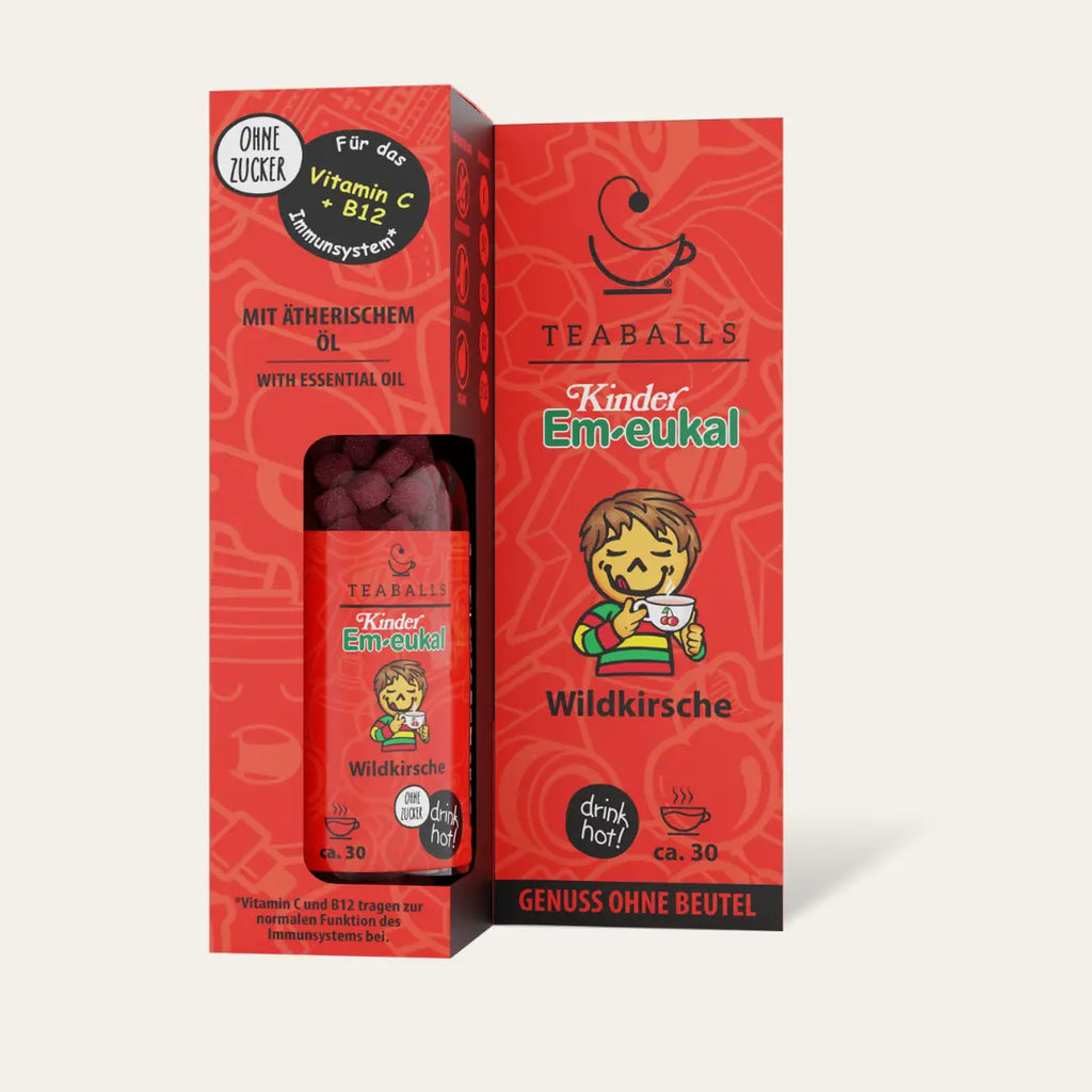 TEABALLS x Kinder Em-eukal Wildkirsche TEABALLS GmbH