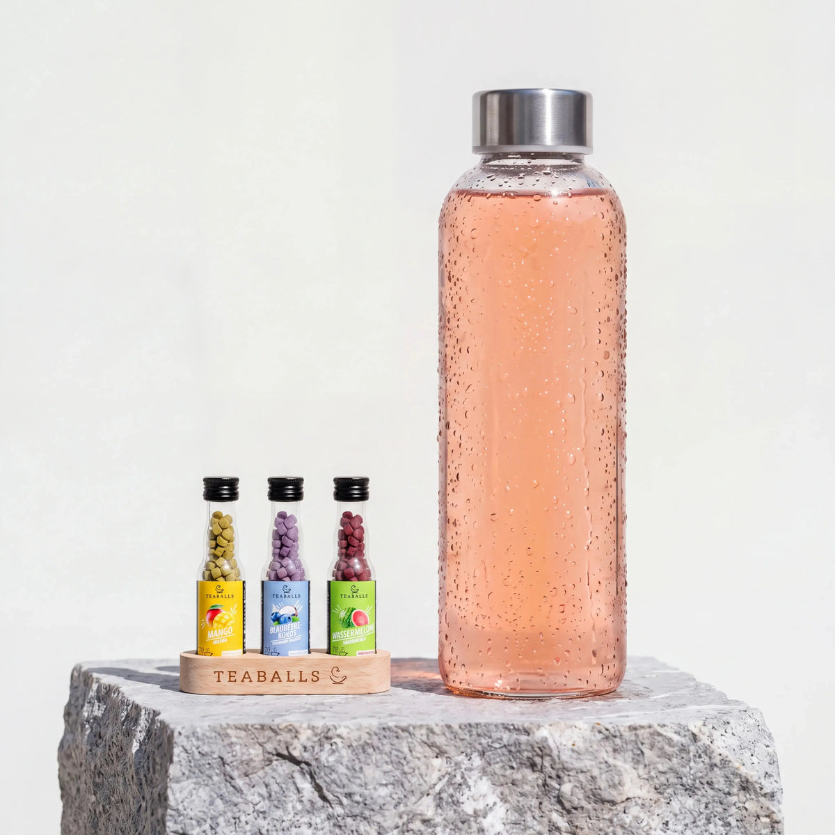 TEABALLS Urlaubs-Trio Set - Mango • Blaubeere-Kokos • Wassermelone