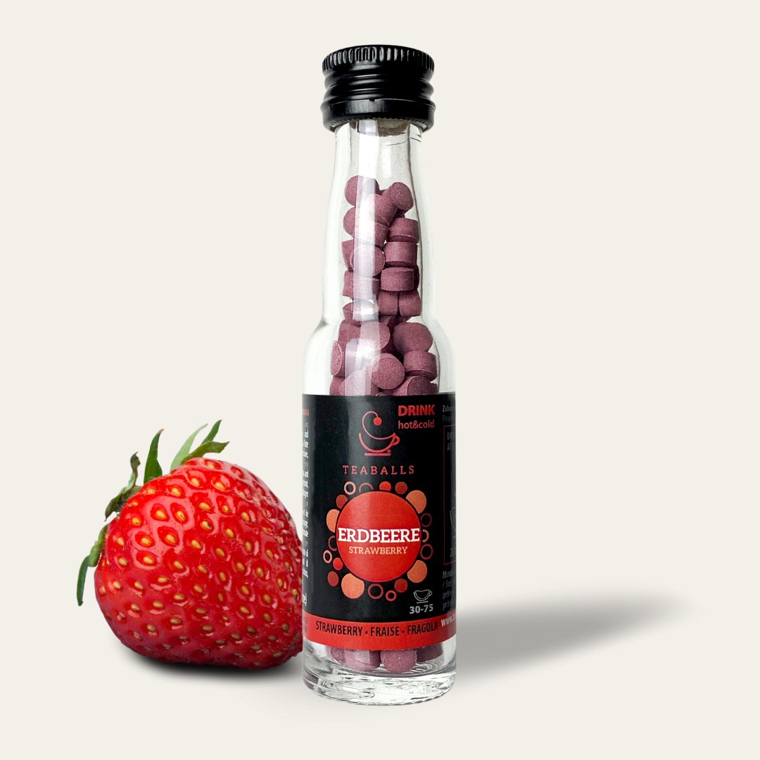 3er Set Fruit Mix I Erdbeere, Wildberry, Kirsche - Teaballs